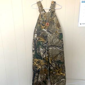 New Boys overalls. 🦌